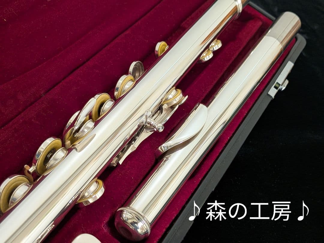 フルート専門店‼️部活応援‼️銀メッキ　ヤマハフルート YFL211S Eメカ