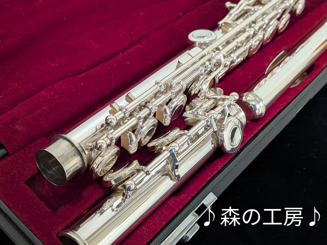 フルート専門店‼️部活応援‼️銀メッキ　ヤマハフルート YFL211S Eメカ