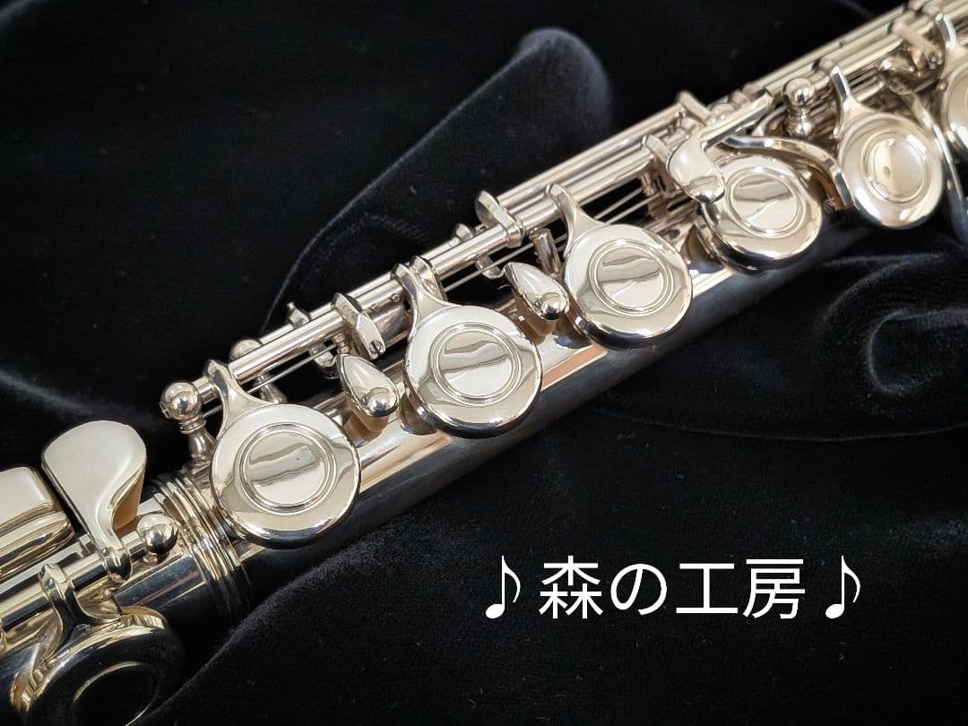 フルート専門店‼️部活応援‼️銀メッキ　ヤマハフルート YFL211S Eメカ