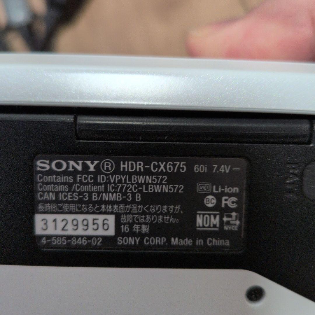 Sony HDR-CX675 ビデオカメラ本体