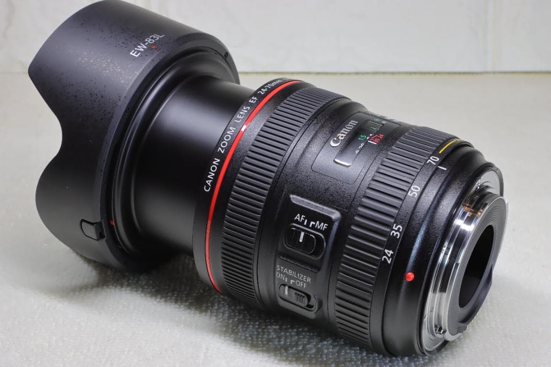 canon　EF24-70mm f4L IS USM　未使用に近い美品【最終型】