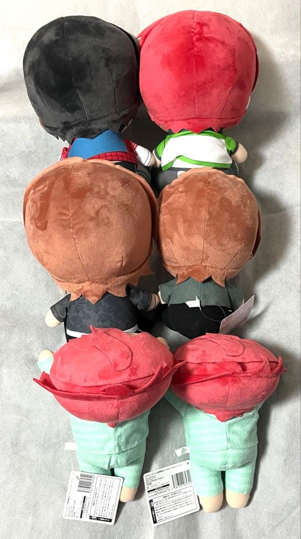 カラフルピーチ ねそべり おすわり ぬいぐるみ じゃぱぱ うり ゆあん 6点 ⑶