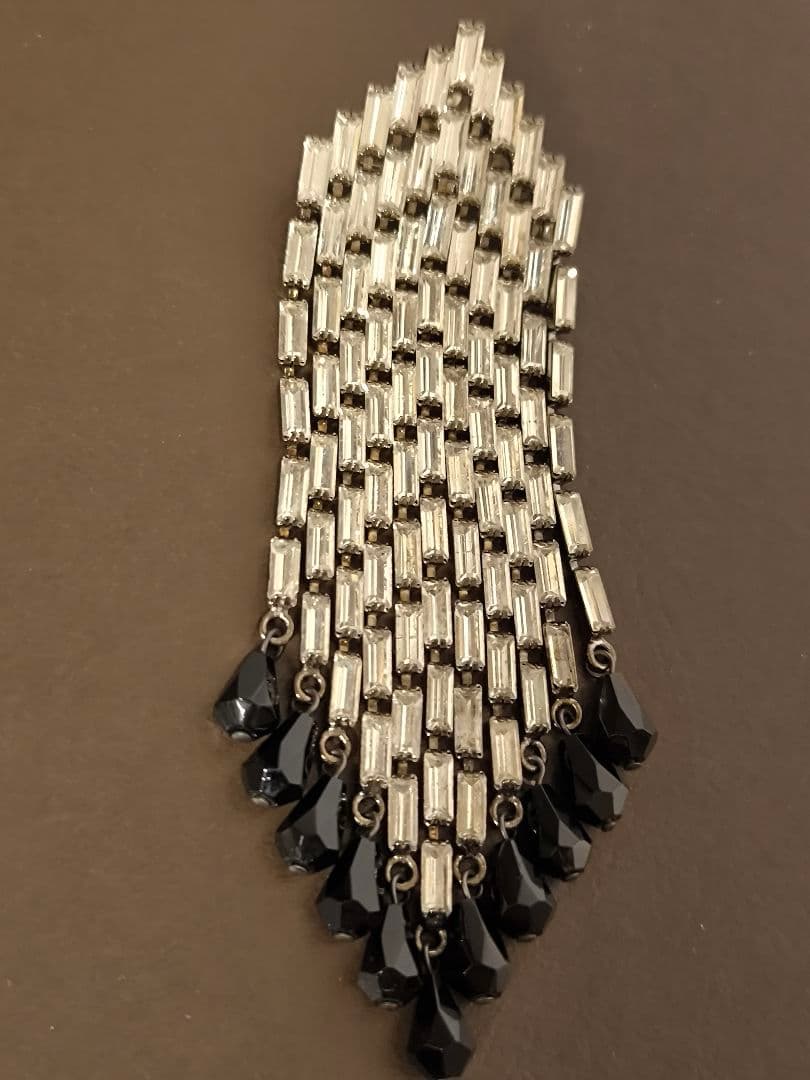 ヴィンテージ ラインストーン ジョルジオ アルマーニ ARMANI ブローチ