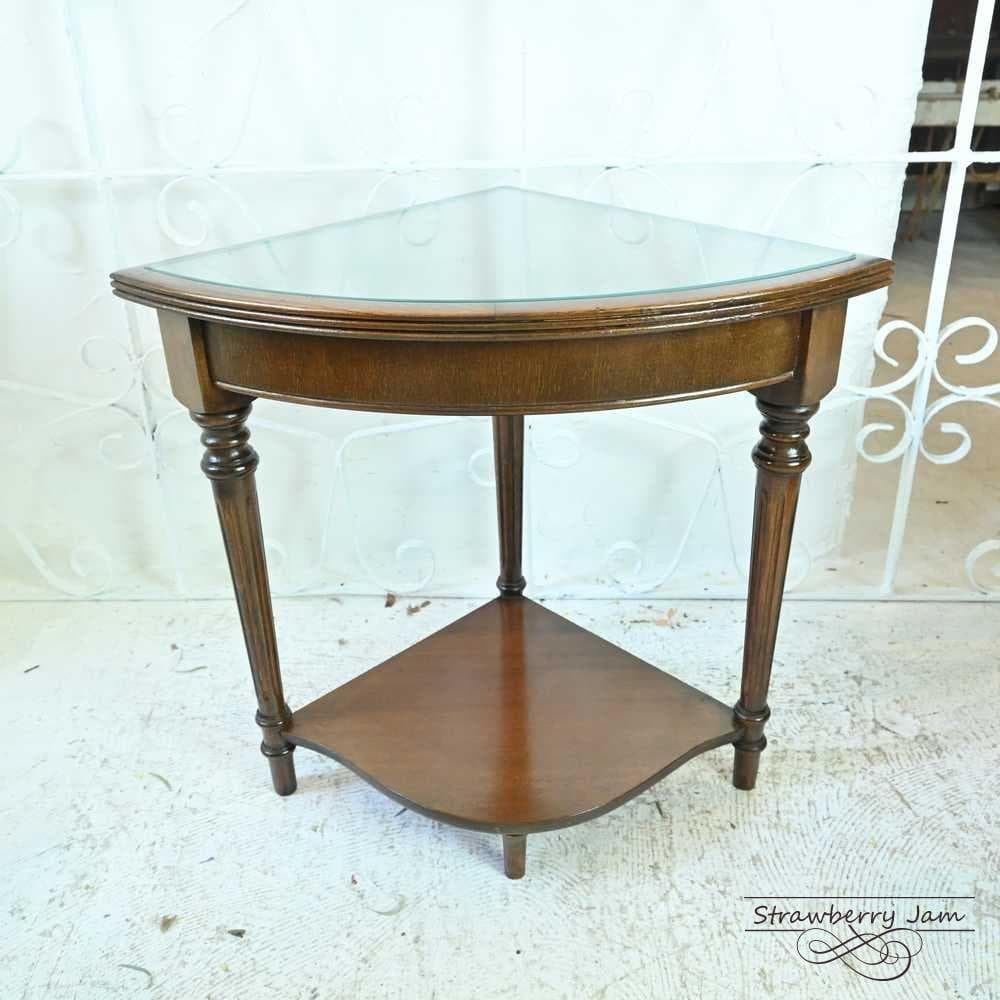 【早い者勝ち】L3705-264 英国アンティーク 丸テーブル ネストテーブル