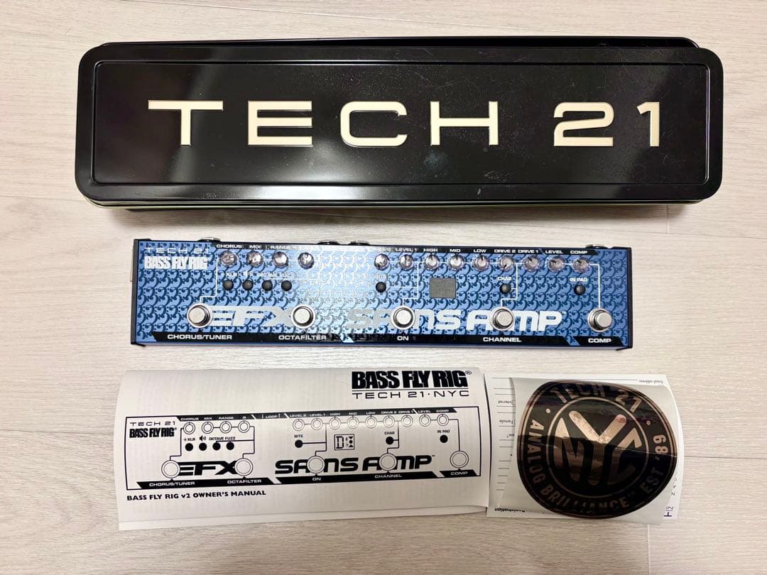 TECH21 BASS FLY RIG V2 マルチエフェクター テック21