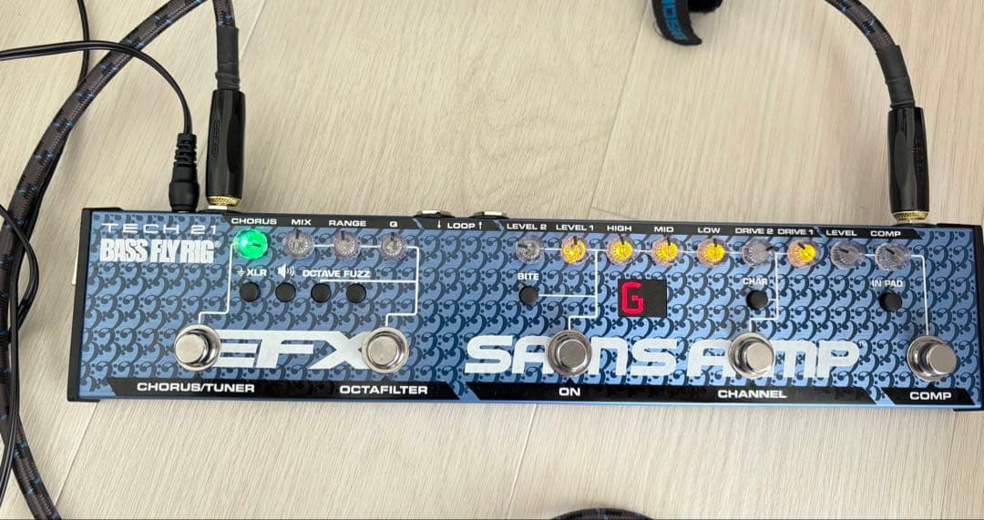 TECH21 BASS FLY RIG V2 マルチエフェクター テック21