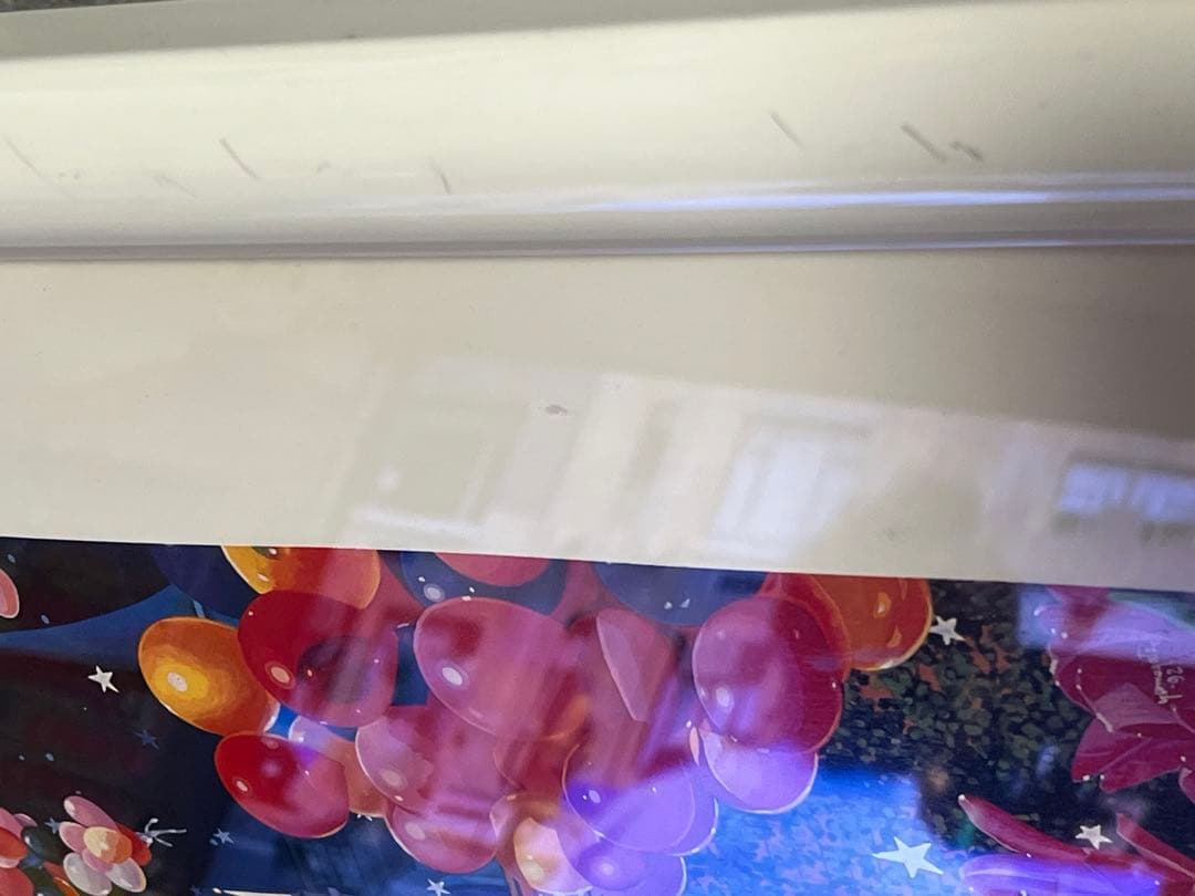 【特大】ヒロ・ヤマガタ　DISNEY LAND EVENIG ポスター　額傷有