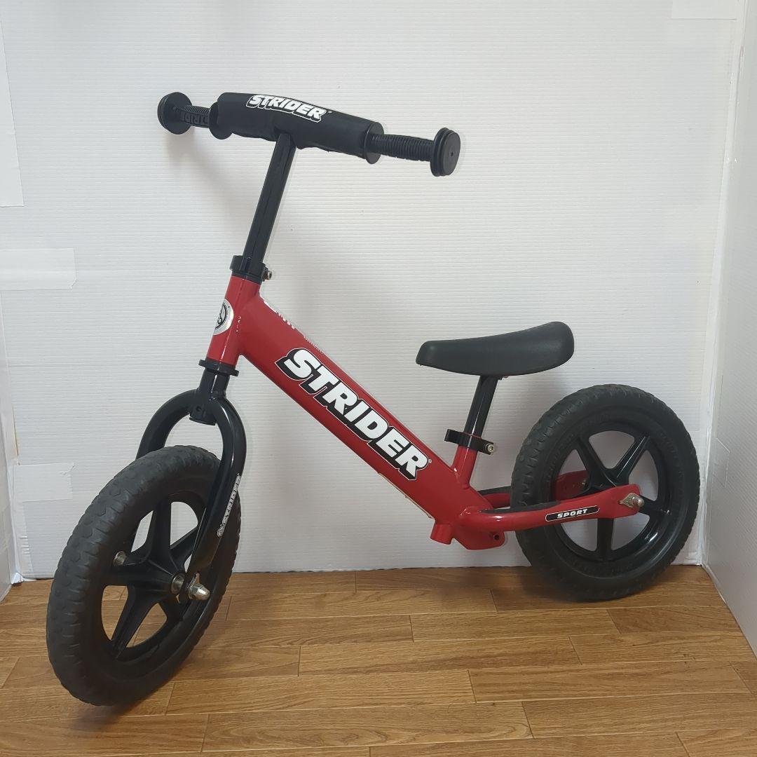 【極美品】STRIDER ストライダー　スポーツ バランスバイク 赤 12インチ