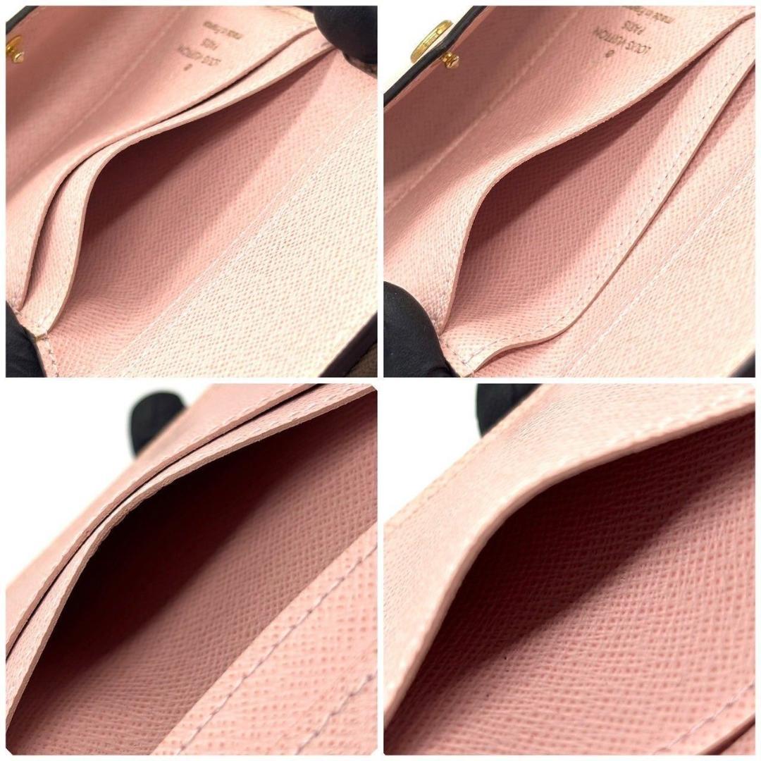 k*k様 美品★ ルイヴィトン　三つ折り財布 モノグラム ゾエ ローズバレリーヌ