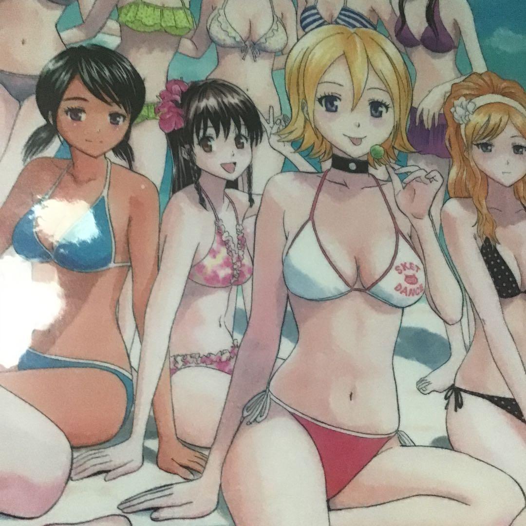 ❤️水着　下敷き　ヒロインセット　スケットダンス