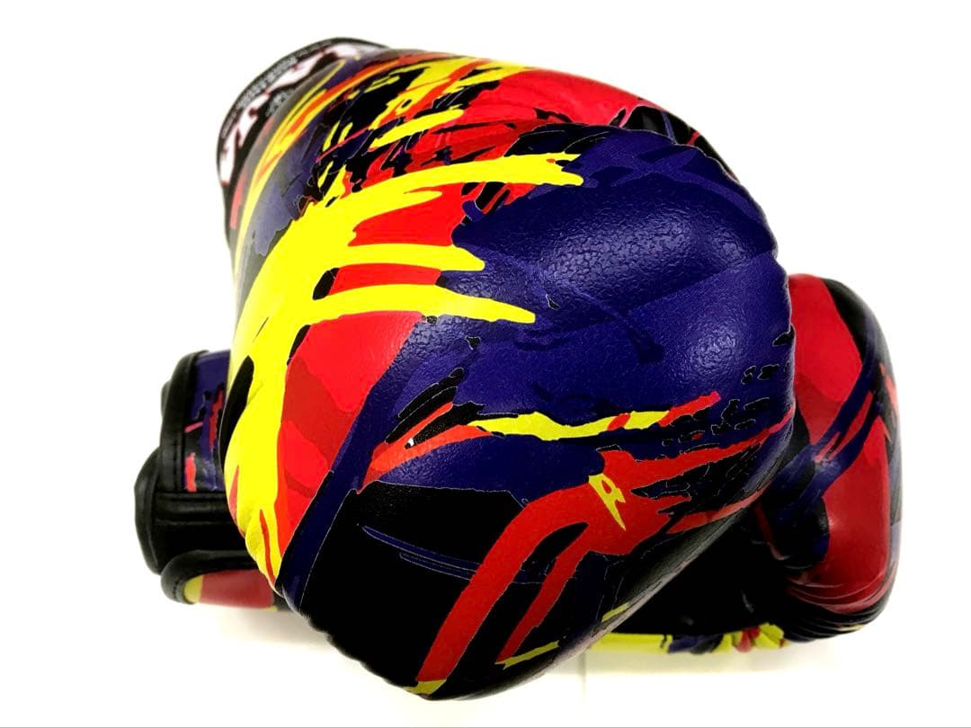 新品ラスト　RAJA グローブ 10oz ラジャ　スプラッシュカラー