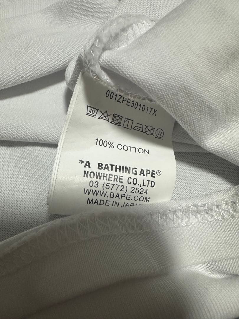 A BATHING APE CHROME HEARTS Tシャツ