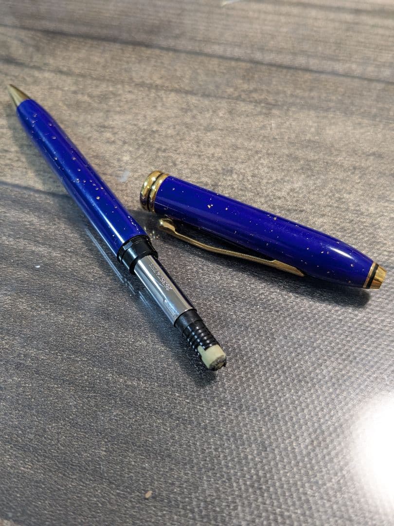 クロス ラピスラズリ シャープペンシル 貴重