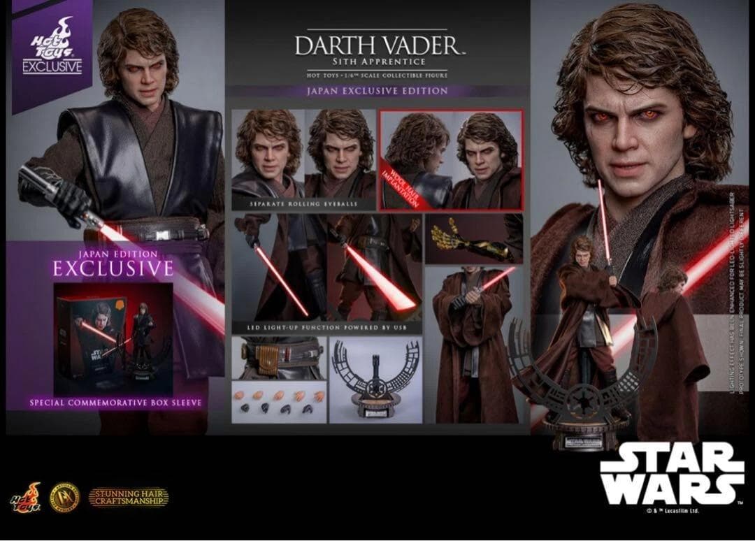 HOT TOYS SWCJ ホットトイズ　アナキン　ダース・ベイダー