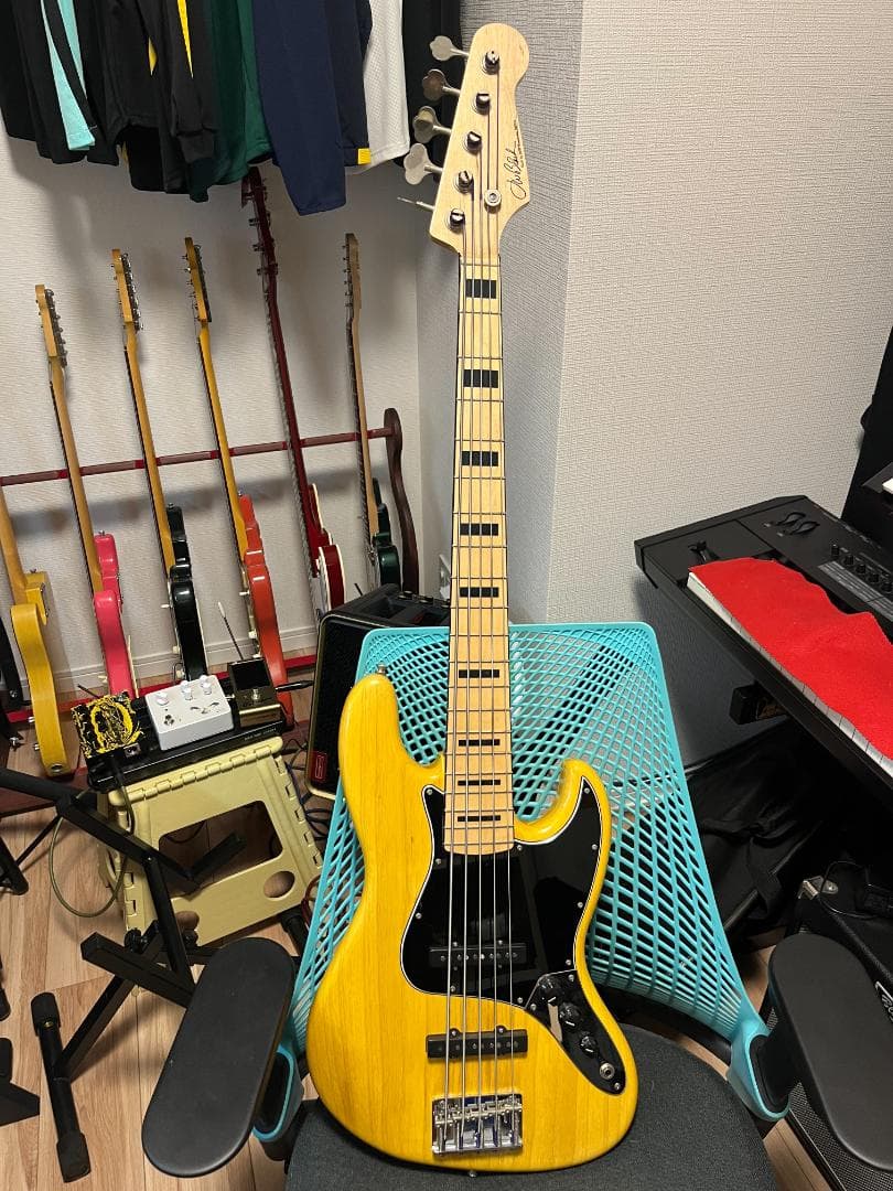 J.W.Black Guitars JWP-JP-JBV 五弦ジャズベース
