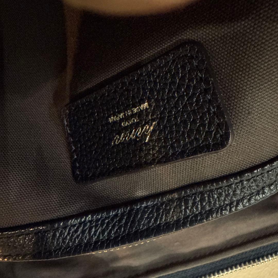 hinn 本革　ビジネスリュック