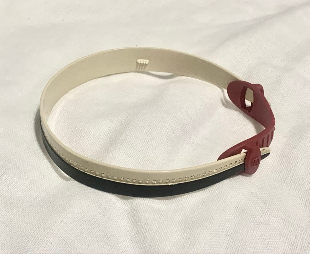 ALEXANDLE バイカラーストーン付きヘアカチューシャ