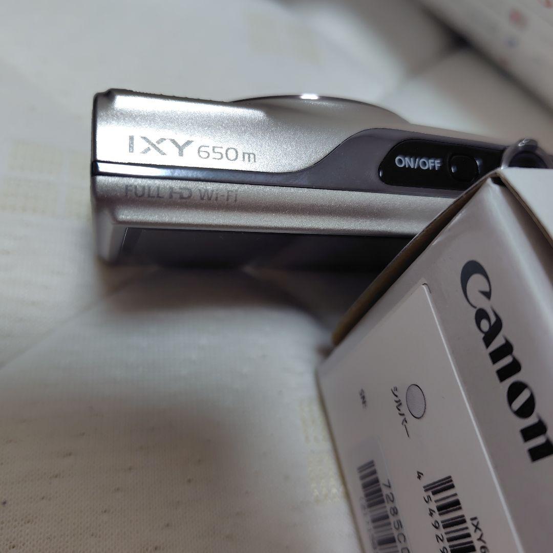 最新型☆新品同様☆Canon IXY650m☆microSDカード、ケーブル付