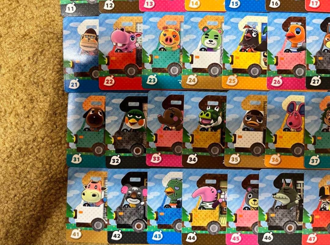 あつ森 アミーボ amiibo カード アミーボプラス 全50枚 セット コンプ