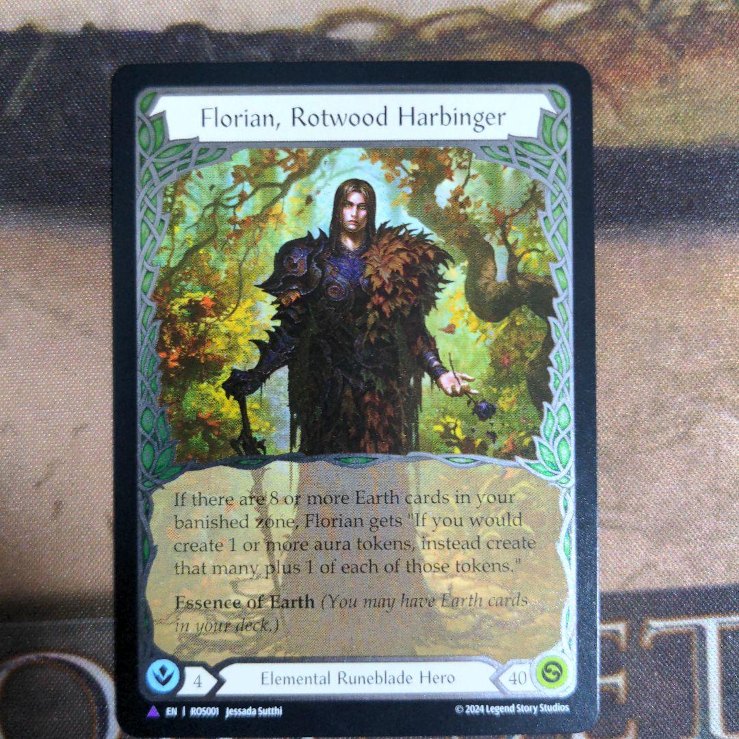 FaB　朽ちた森の先触れ、フローリアン　英語　Marvel サインド