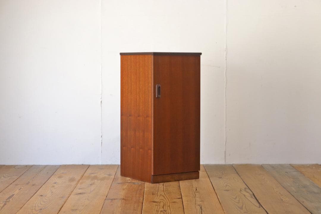 ヴィンテージ レコードラック キャビネット ケース 収納 木製 メラミン化粧板