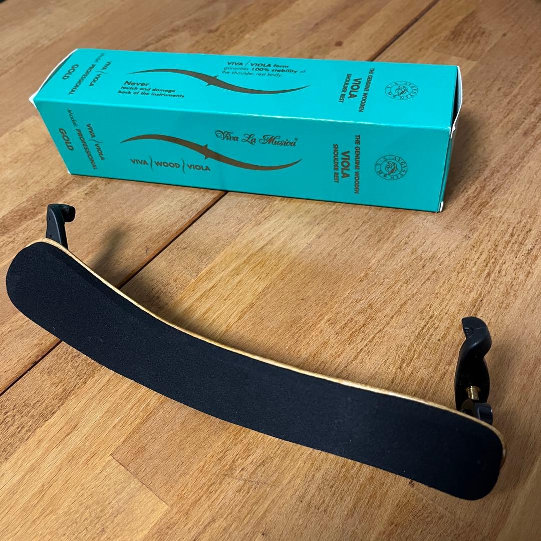 ビオラ　肩当て　Viva Musicaビバラムジカ　メイプル Black