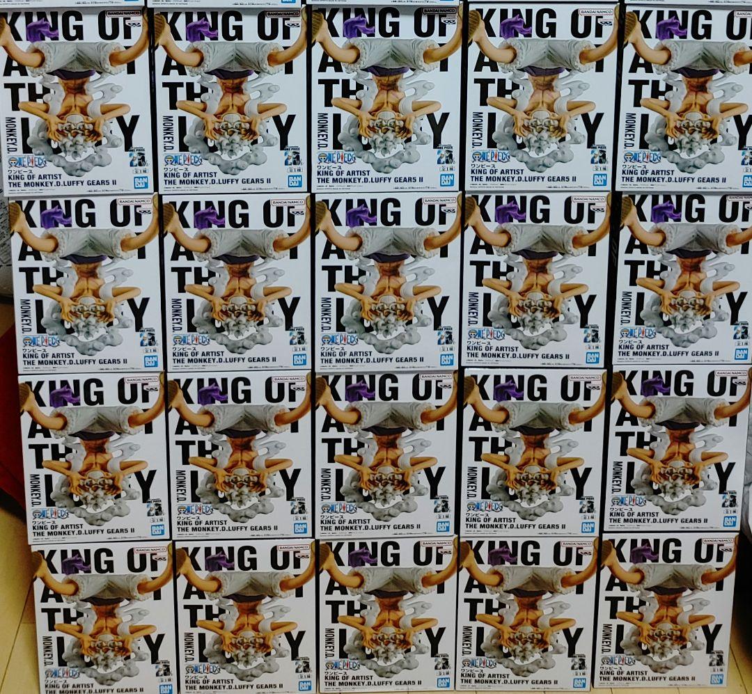 ワンピース KING OF ARTIST ルフィ ギア5 フィギュア　20個