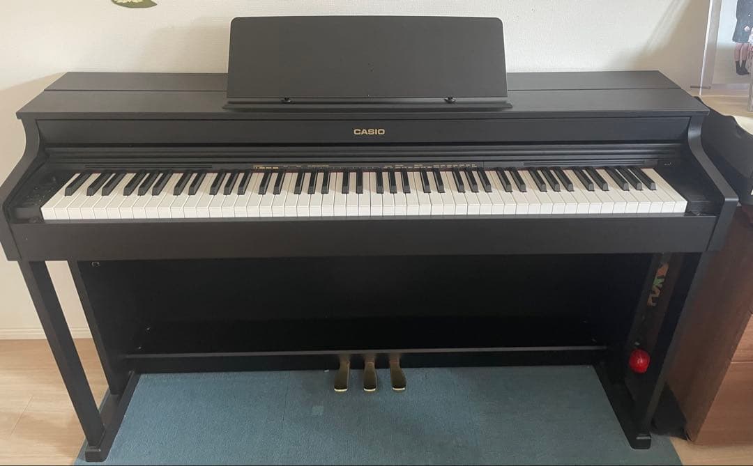 【美品】CASIO デジタルピアノ (型番: AP470BK)