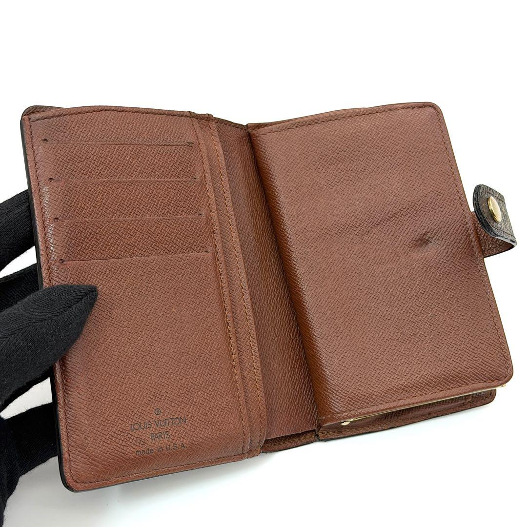 【美品】ルイヴィトン モノグラム ポルトモネ ビエ ヴィエノワ 財布 がま口