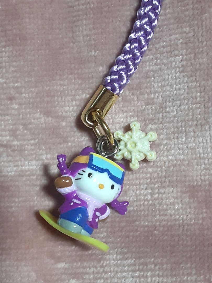 冬期限 キティちゃん 根付 4種セット