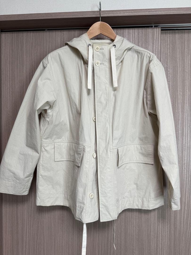 MHL. フード付きベージュジャケット