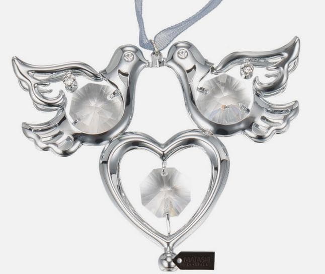 MATASHI CRYSTALS　鳩のオーナメント