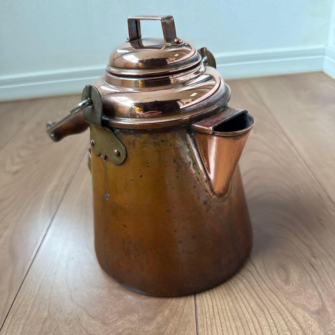 【2014ビンテージ】 グランマーコッパーケトル インド生産