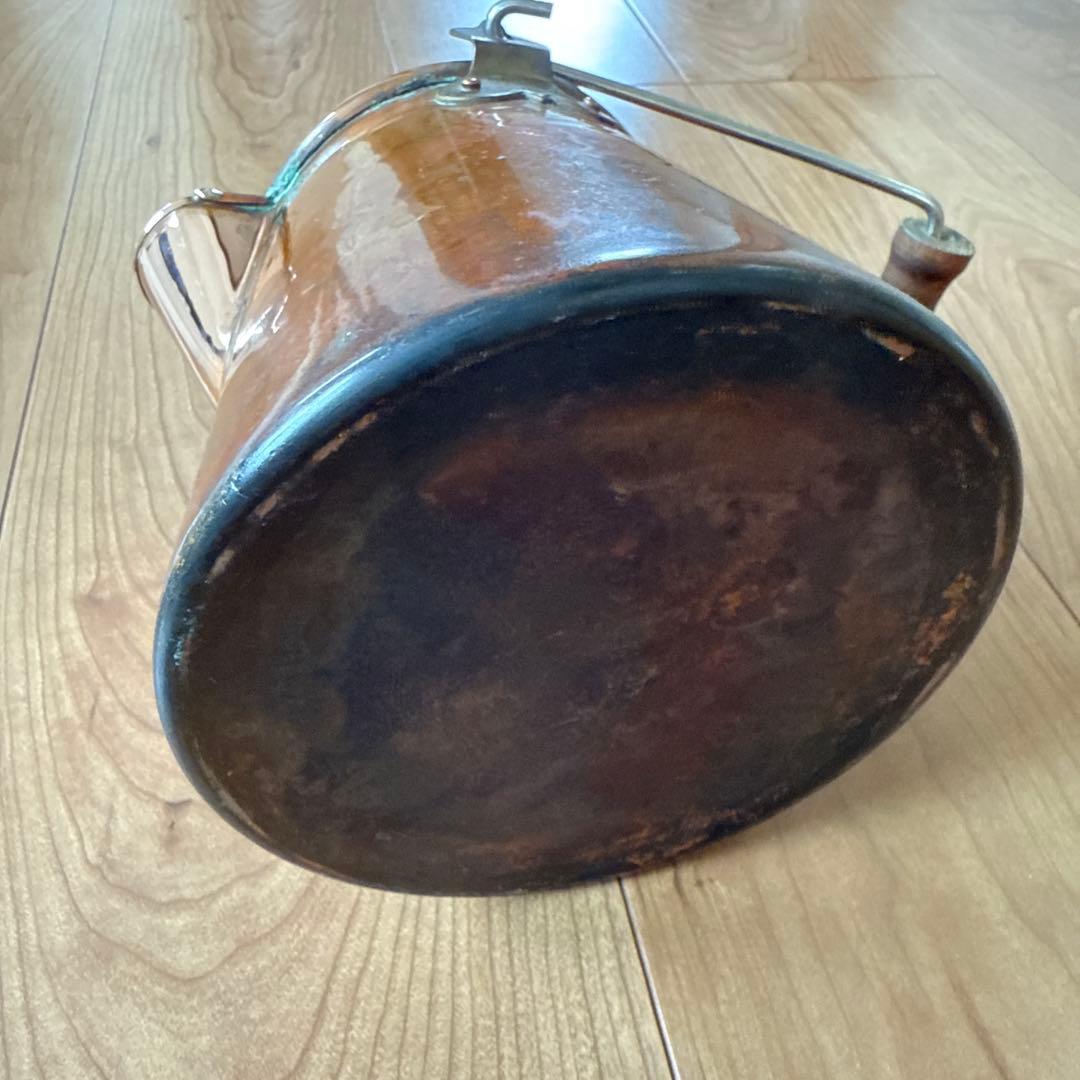 【2014ビンテージ】 グランマーコッパーケトル インド生産