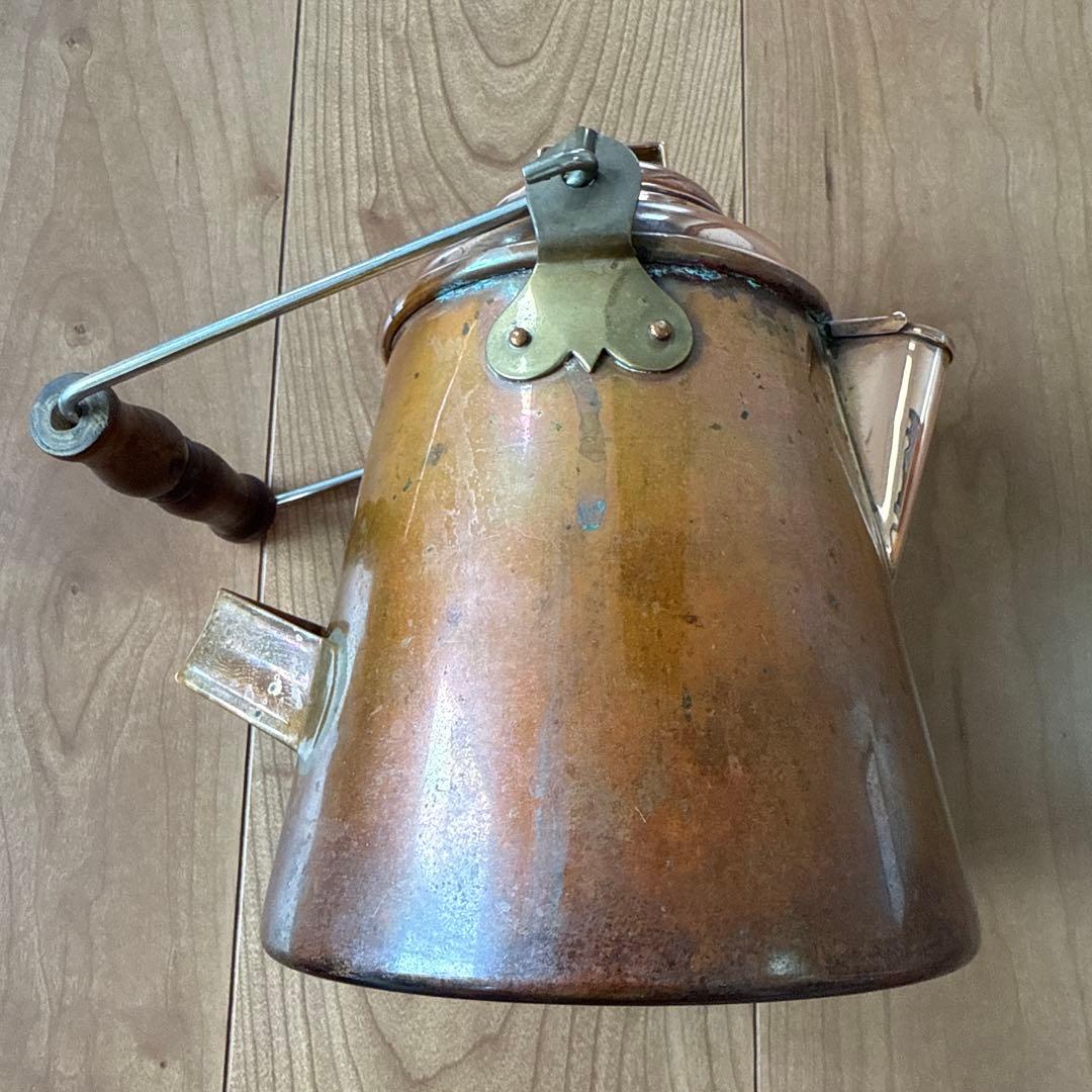 【2014ビンテージ】 グランマーコッパーケトル インド生産