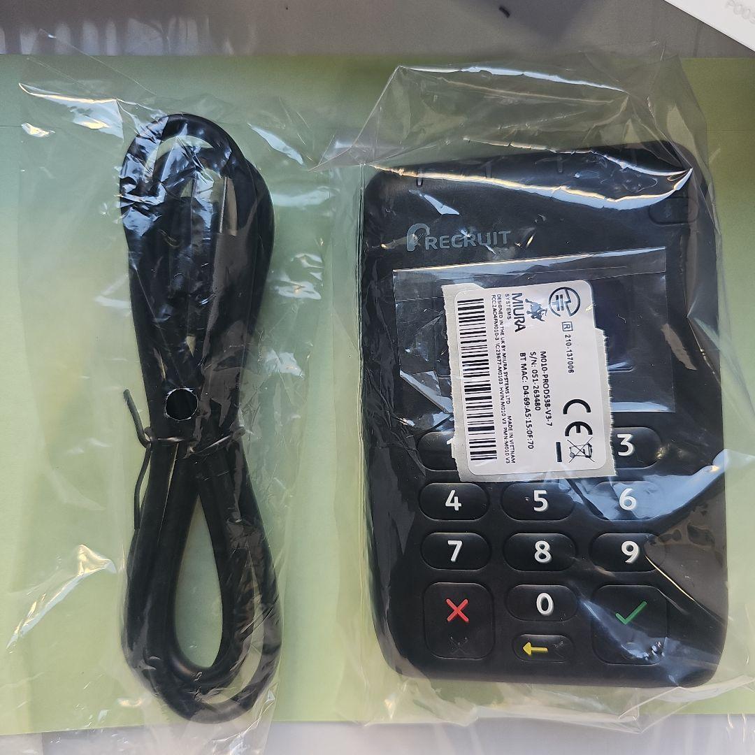 Recruit 決済端末 AirPAY対応 USBケーブル付き