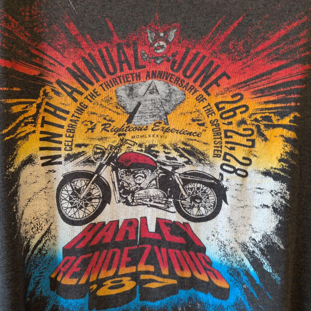 レア　BRATSTYLE 高嶺氏着用 80s ハーレーtシャツ