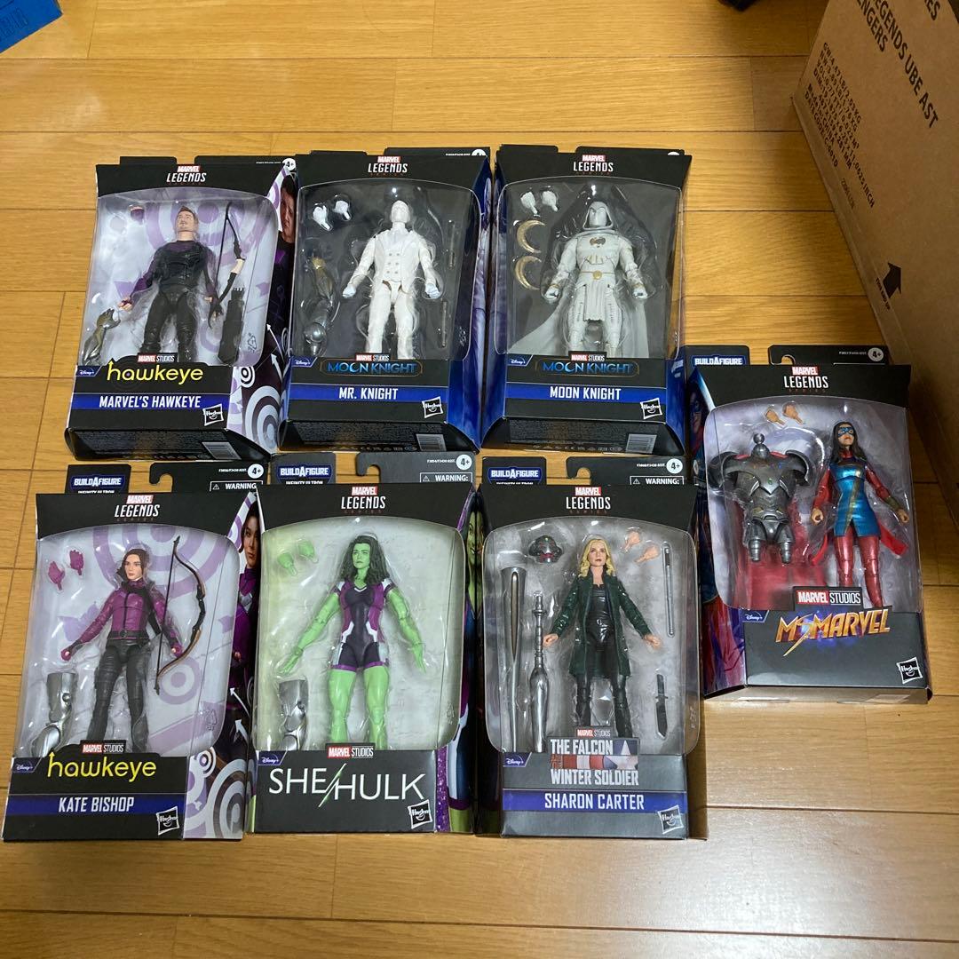 マーベルレジェンド　アメコミ　フィギュア 8体セット