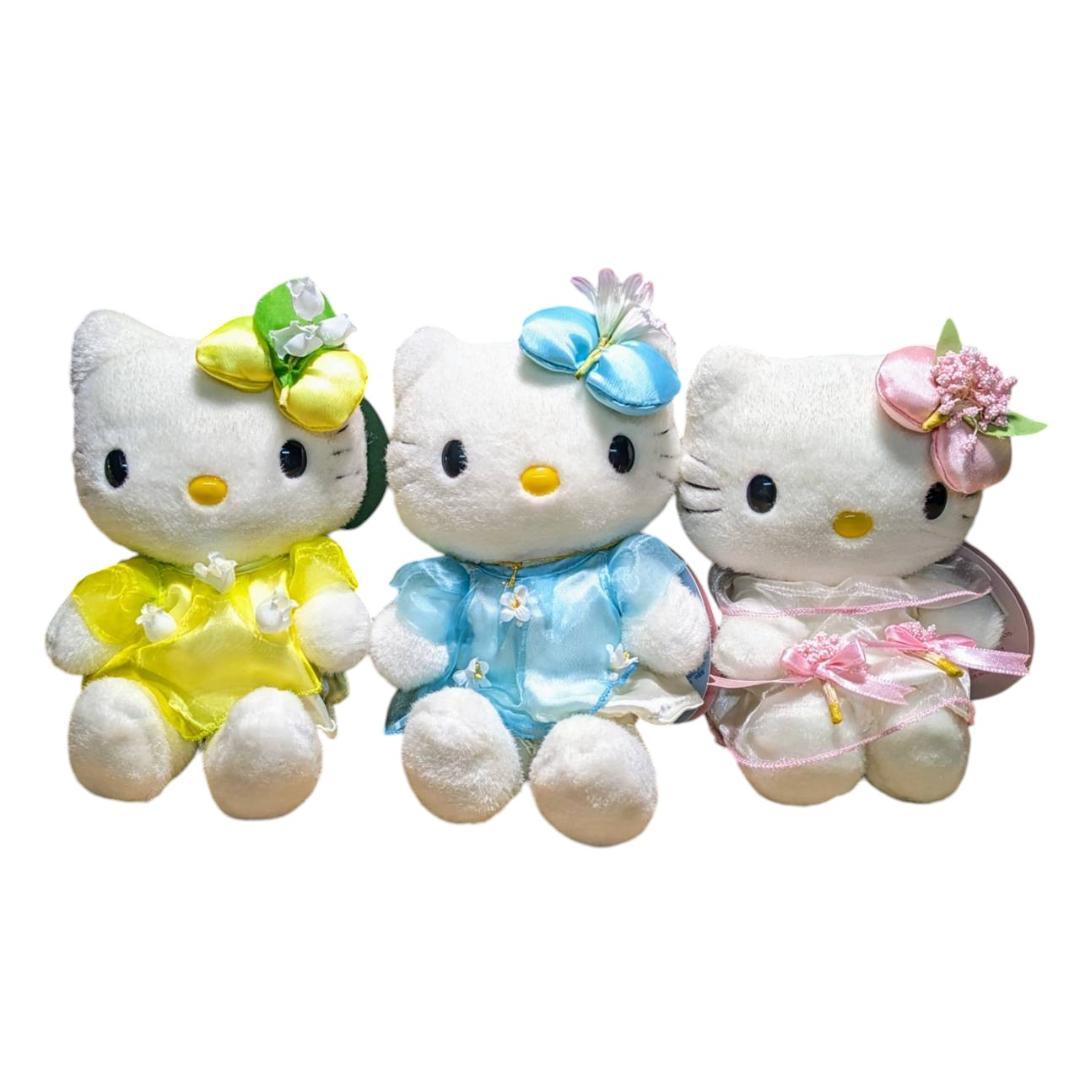 ハローキティ ぬいぐるみ 花占いシリーズ　6体セット