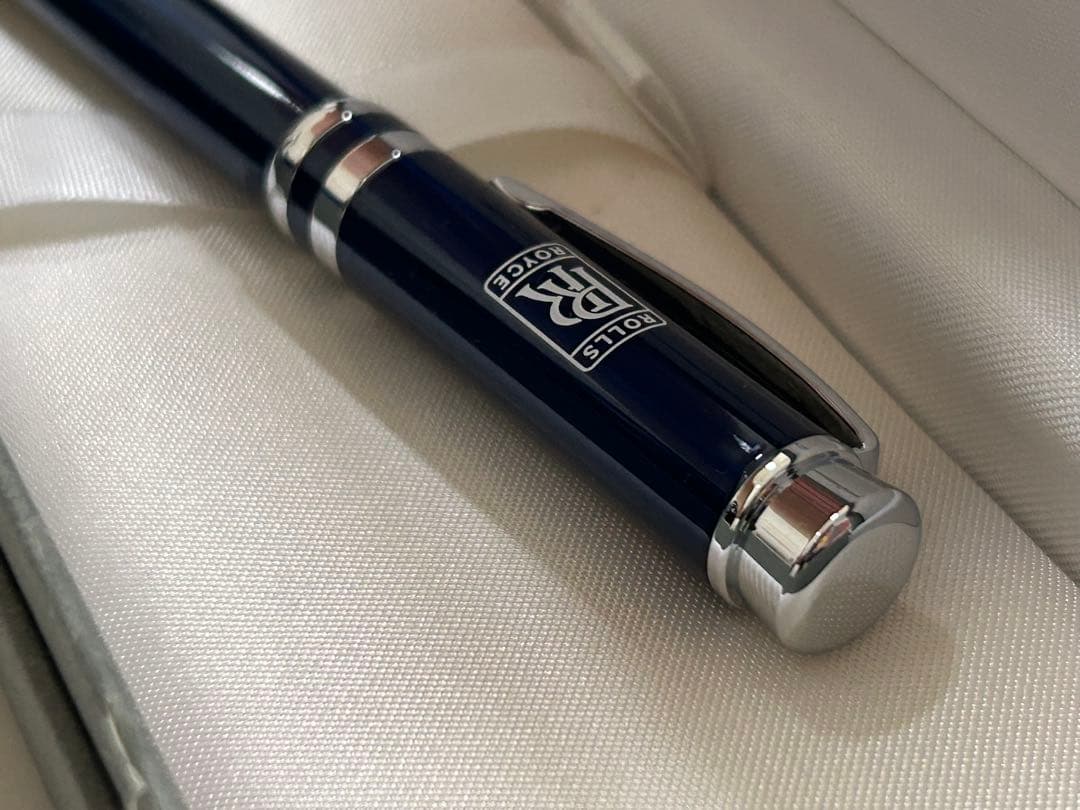 希少 ロールスロイス FranklinCovey ネイビー ボールペン 本体