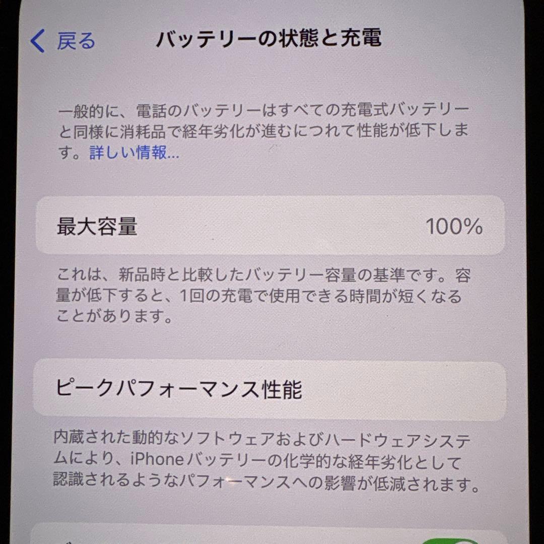 iPhone13 128GB SIMフリー ブルー 極美品