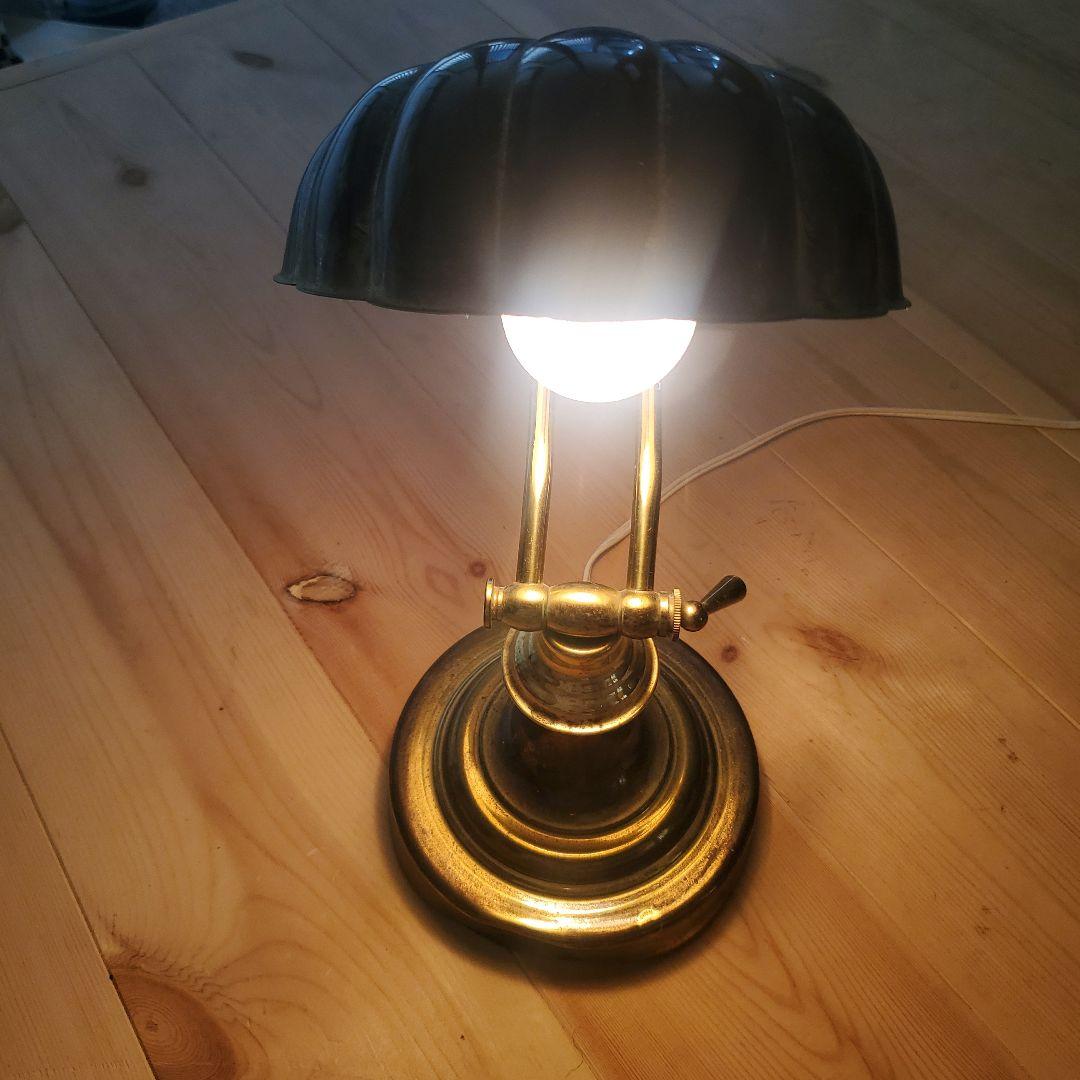 ヴィンテージ シェル型ランプ