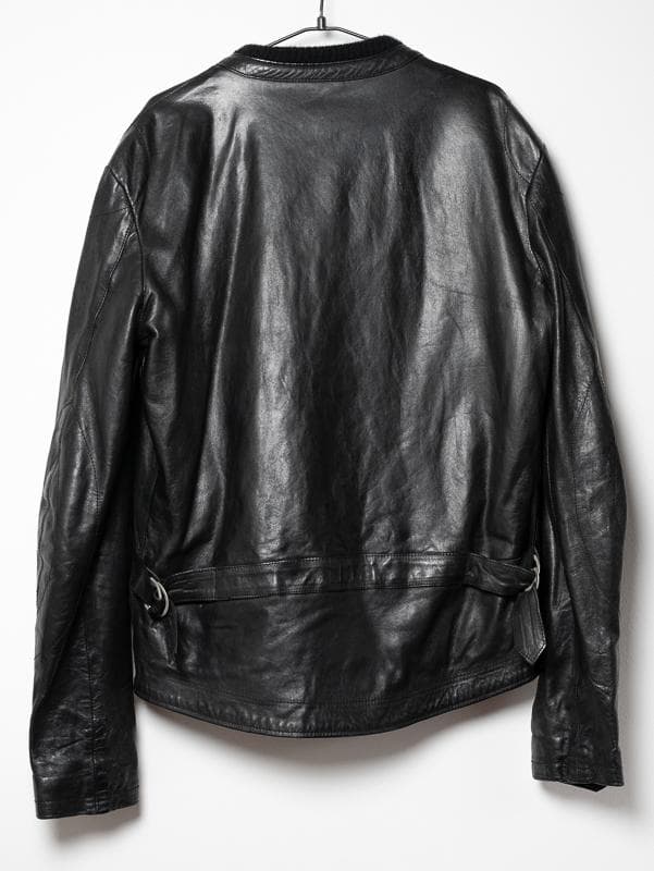 GIORGIO BRATO ジョルジオ ブラート ライダースジャケット ブラック