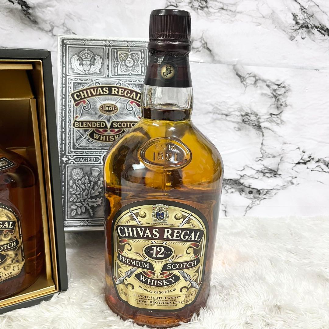 CHIVAS REGAL 12年スコッチウイスキー 2L &1.14L まとめ