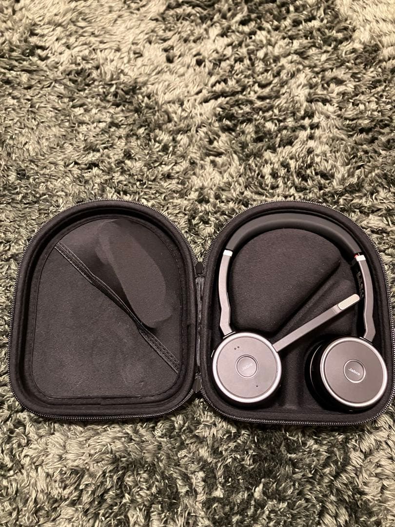 【Jabra】Evolve 75 ワイヤレスヘッドセット ノイキャンほぼ未使用品