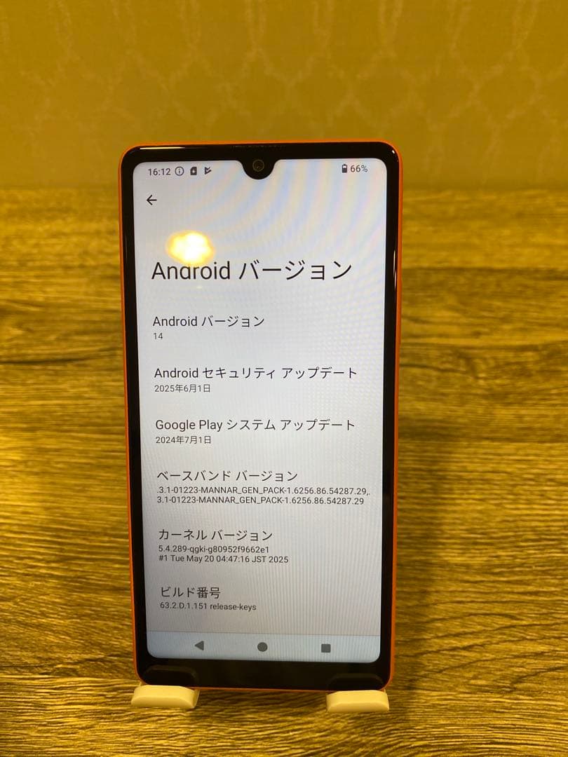 ✴️即購入不可コメント必須 Sony Xperia A203SO オレンジ