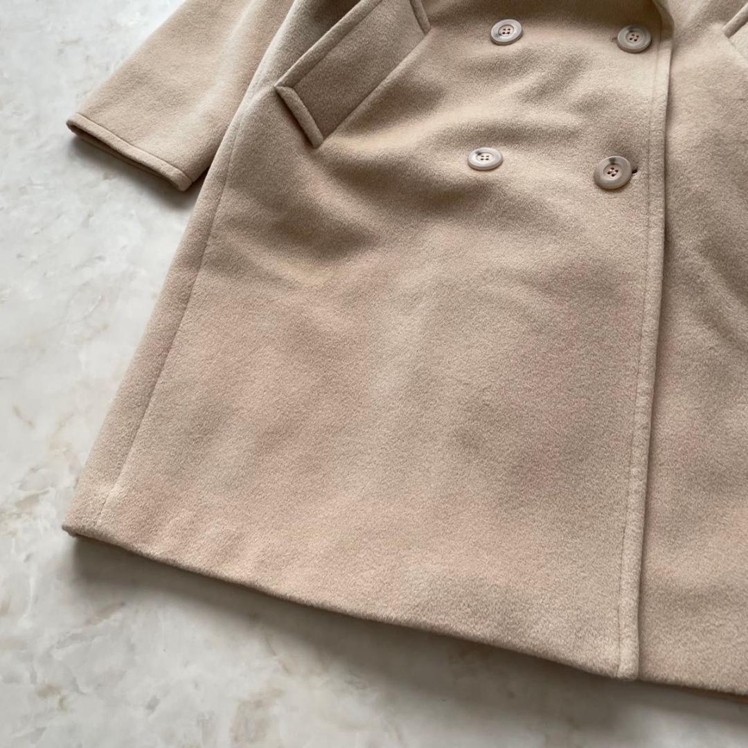 MaxMara チェスターコート　ロングコート ダブルボタン　40 L 白タグ