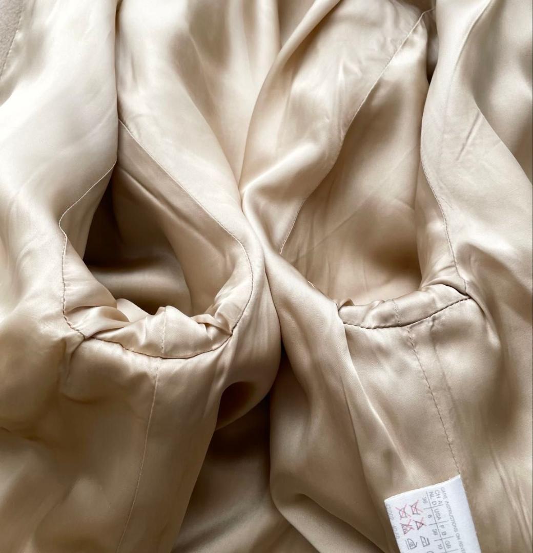 MaxMara チェスターコート　ロングコート ダブルボタン　40 L 白タグ