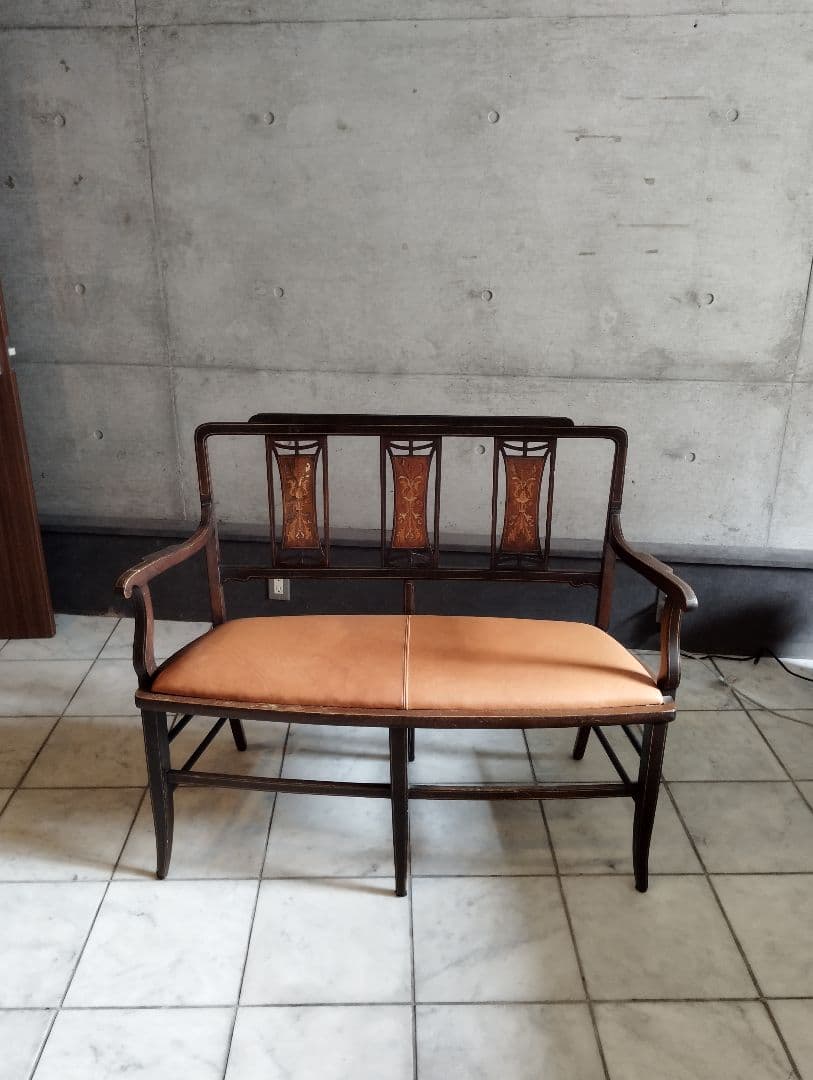 【発送11月末〜】アンティーク/長椅子/家具*現物引取可な方値引有