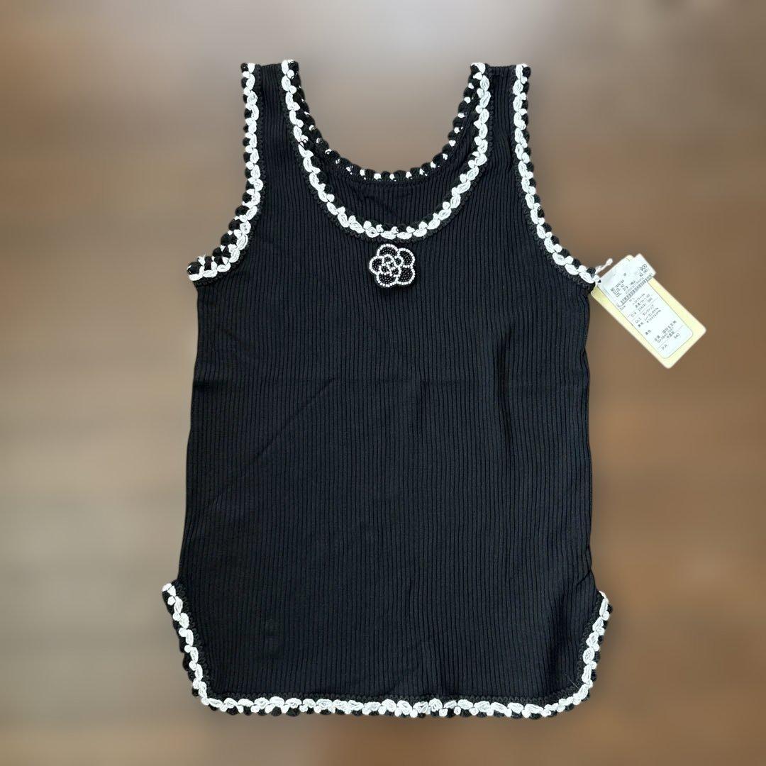VIVI♡POPO　リブ編み ブラック タンクトップおまとめ商品